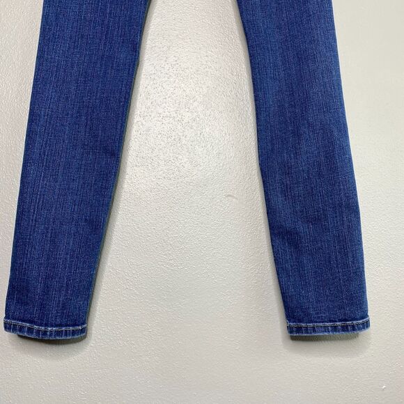 Blank NYC Womens sz 26 Low Rise Skinny Jeans Blue Medium Wash Style 36U-7001 - Picture 9 of 13